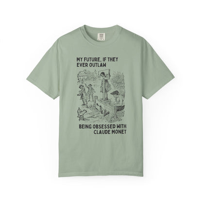 Funny Claude Monet Tee Shirt
