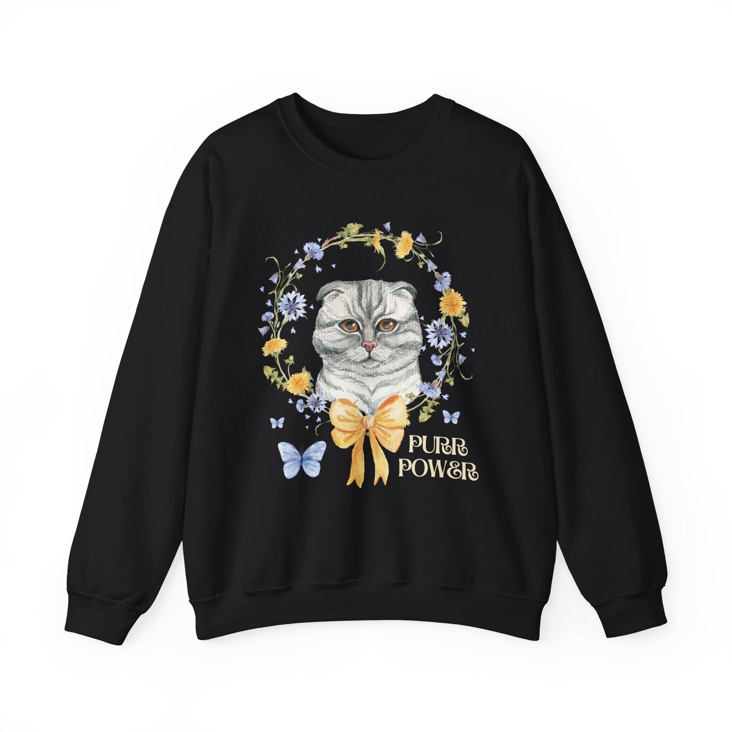Purr Power: Cat Sweatshirt