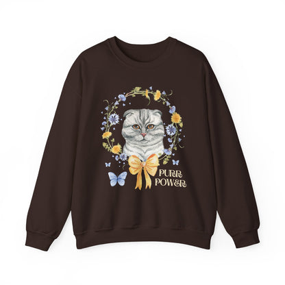 Purr Power: Cat Sweatshirt