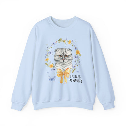 Purr Power: Cat Sweatshirt