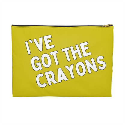 Funny Crayon Organizing Bag with Zipper