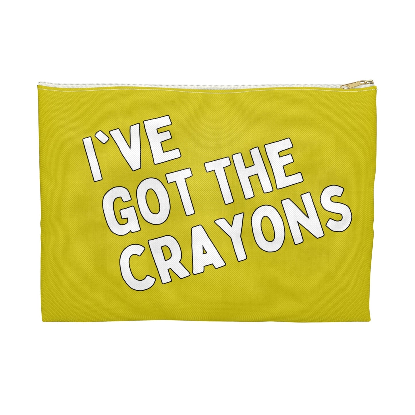 Funny Crayon Organizing Bag with Zipper