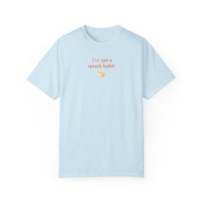 Funny Cruise Lover Tee: Quack Habit