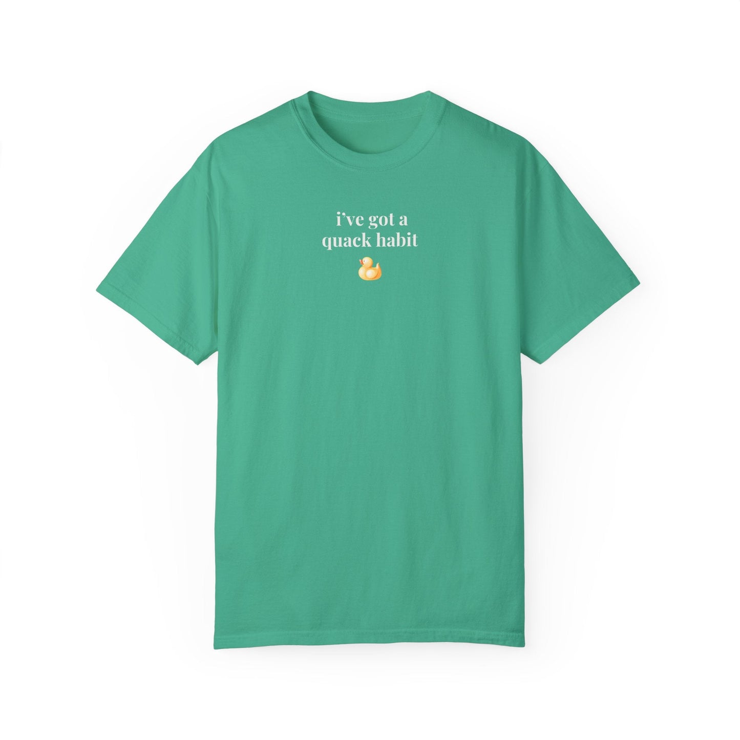 Funny Cruise Lover Tee: Quack Habit