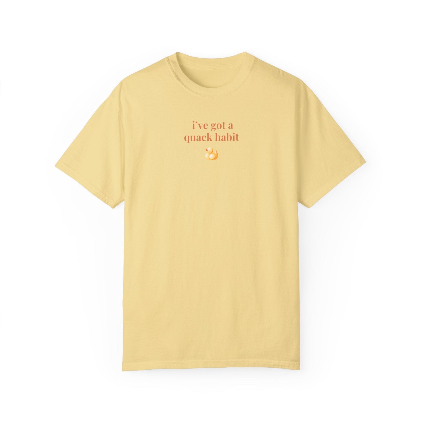 Funny Cruise Lover Tee: Quack Habit