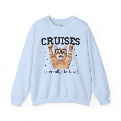 Funny Cruse Lover Sweatshirt for Cat Lover