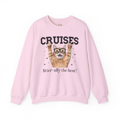 Funny Cruse Lover Sweatshirt for Cat Lover