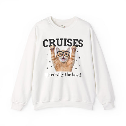 Funny Cruse Lover Sweatshirt for Cat Lover