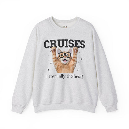 Funny Cruse Lover Sweatshirt for Cat Lover