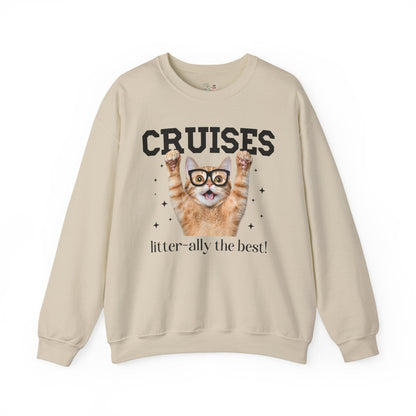 Funny Cruse Lover Sweatshirt for Cat Lover