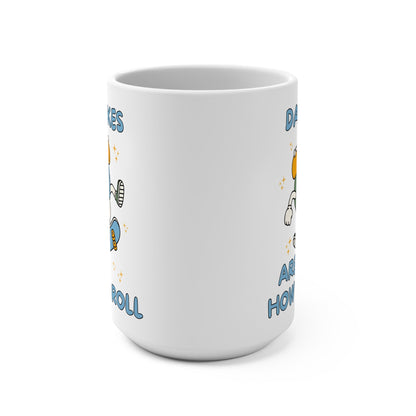 Dad Jokes Eye Roll Coffee Mug