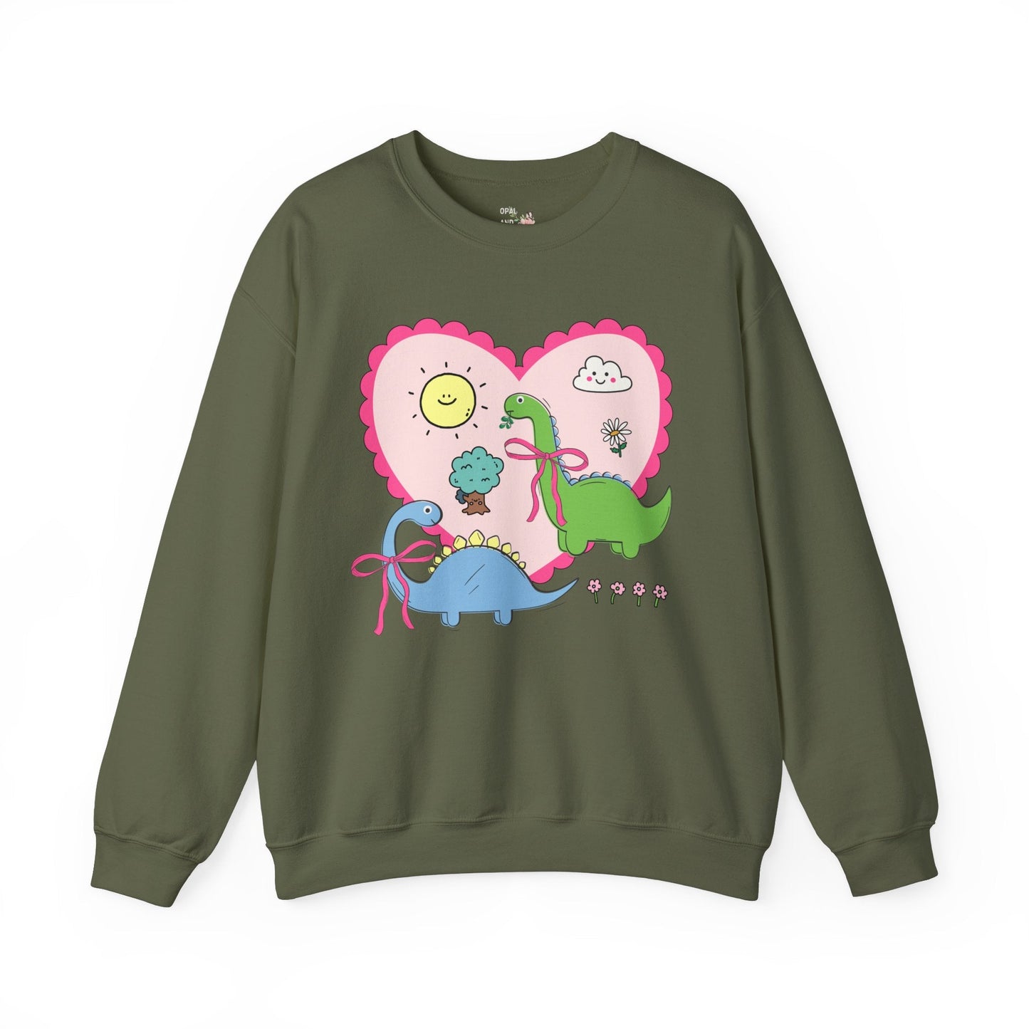 Funny Dinosaur Crewneck