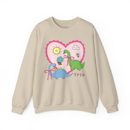 Funny Dinosaur Crewneck