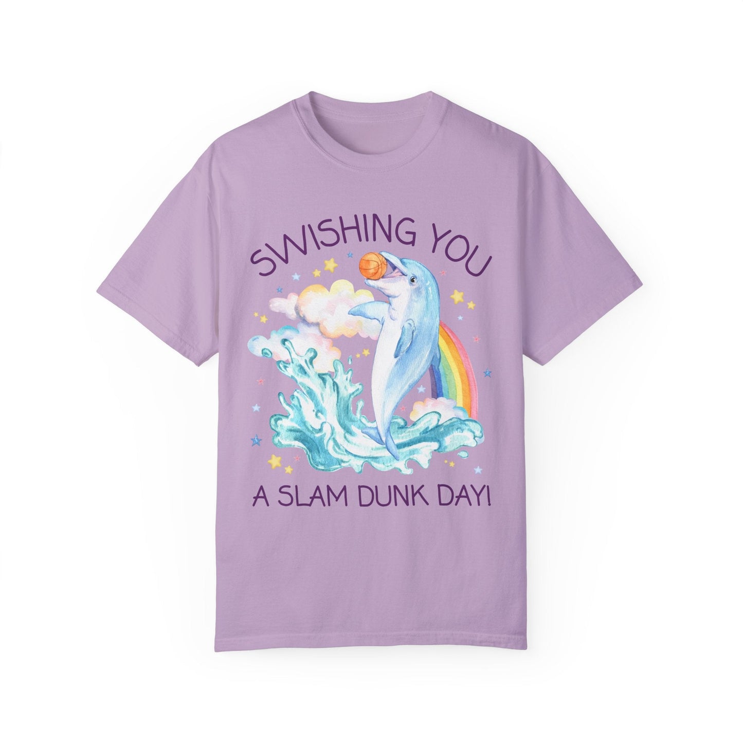 Funny Dolphin Lover Basketball T-Shirt