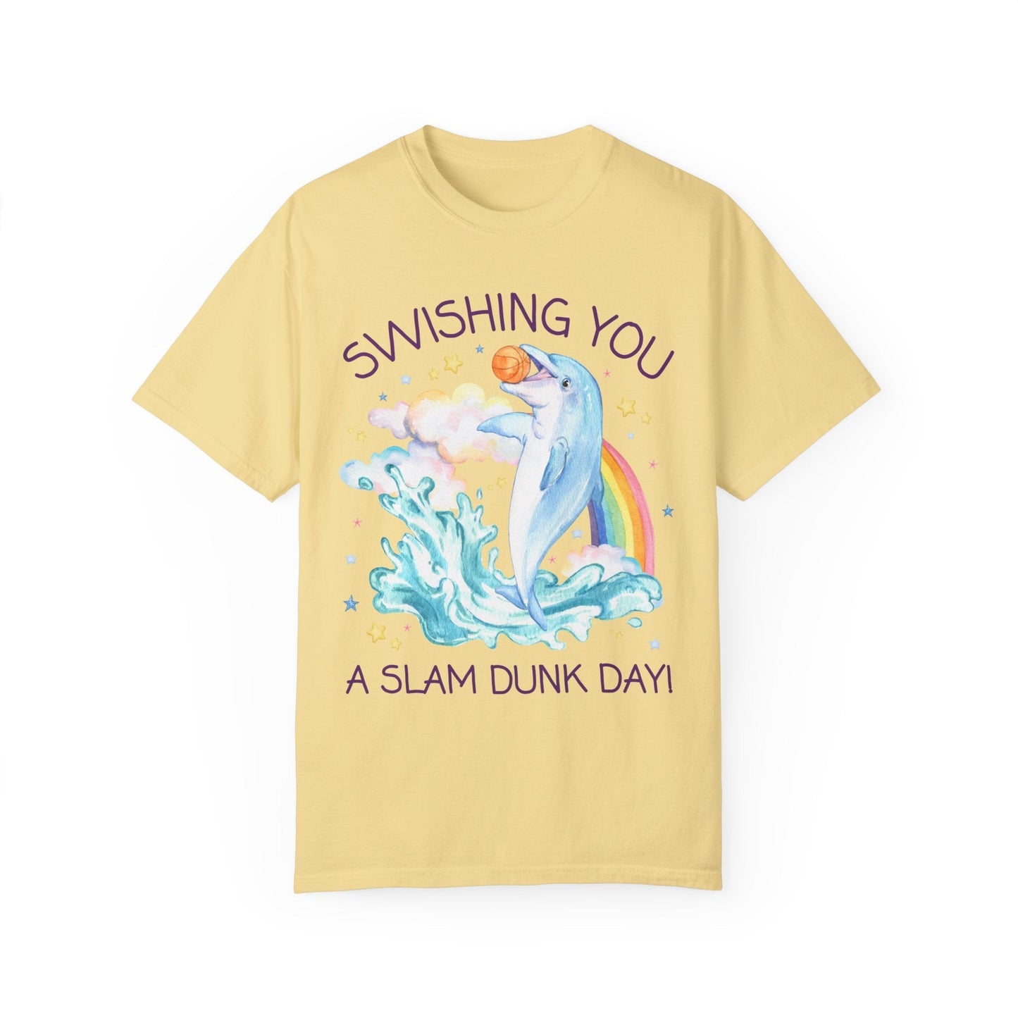 Funny Dolphin Lover Basketball T-Shirt