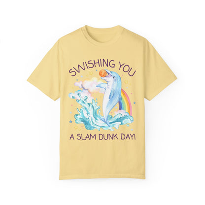 Funny Dolphin Lover Basketball T-Shirt