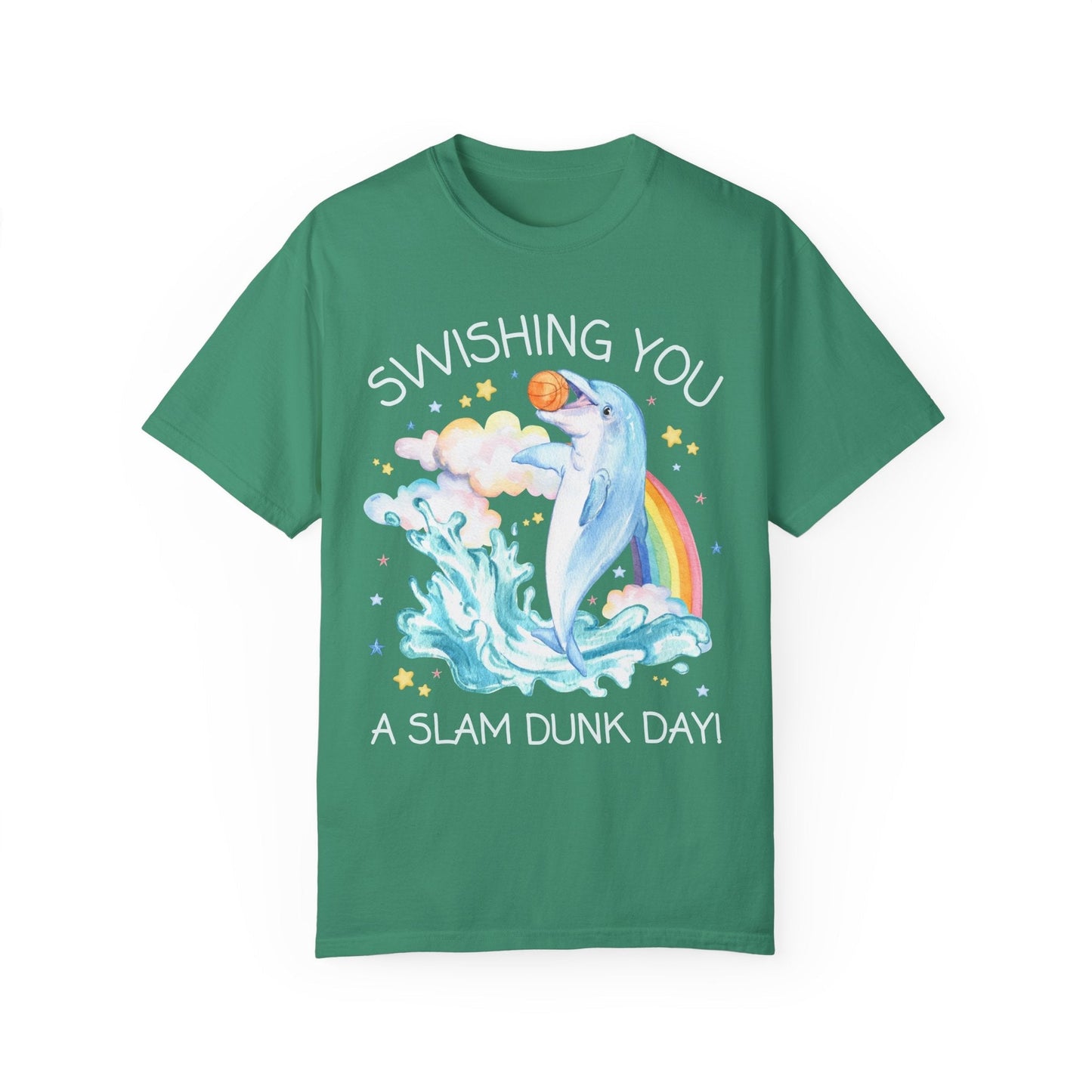 Funny Dolphin Lover Basketball T-Shirt