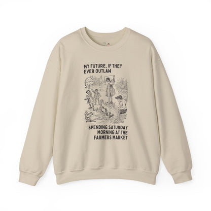 Funny Farmers Market Lover Sweatshirt