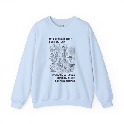 Funny Farmers Market Lover Sweatshirt