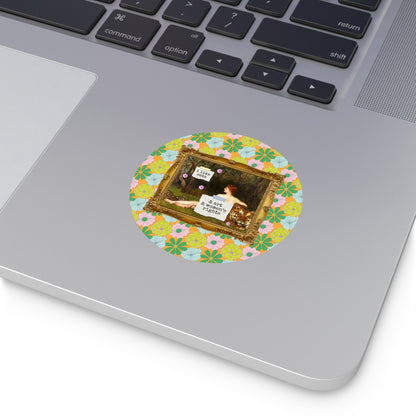 Funny Feminist Sticker