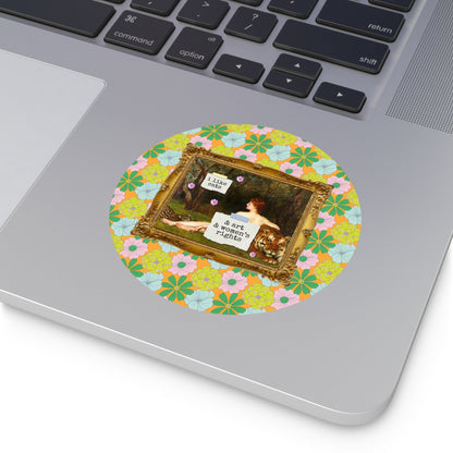 Funny Feminist Sticker