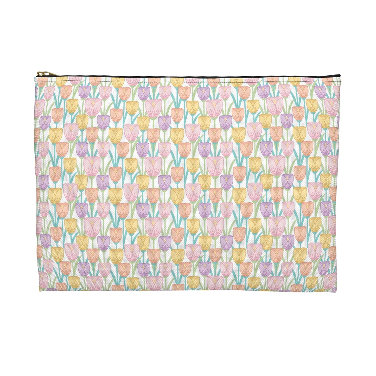 Funny Floral Bag with Zipper