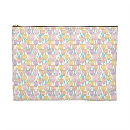 Funny Floral Bag with Zipper