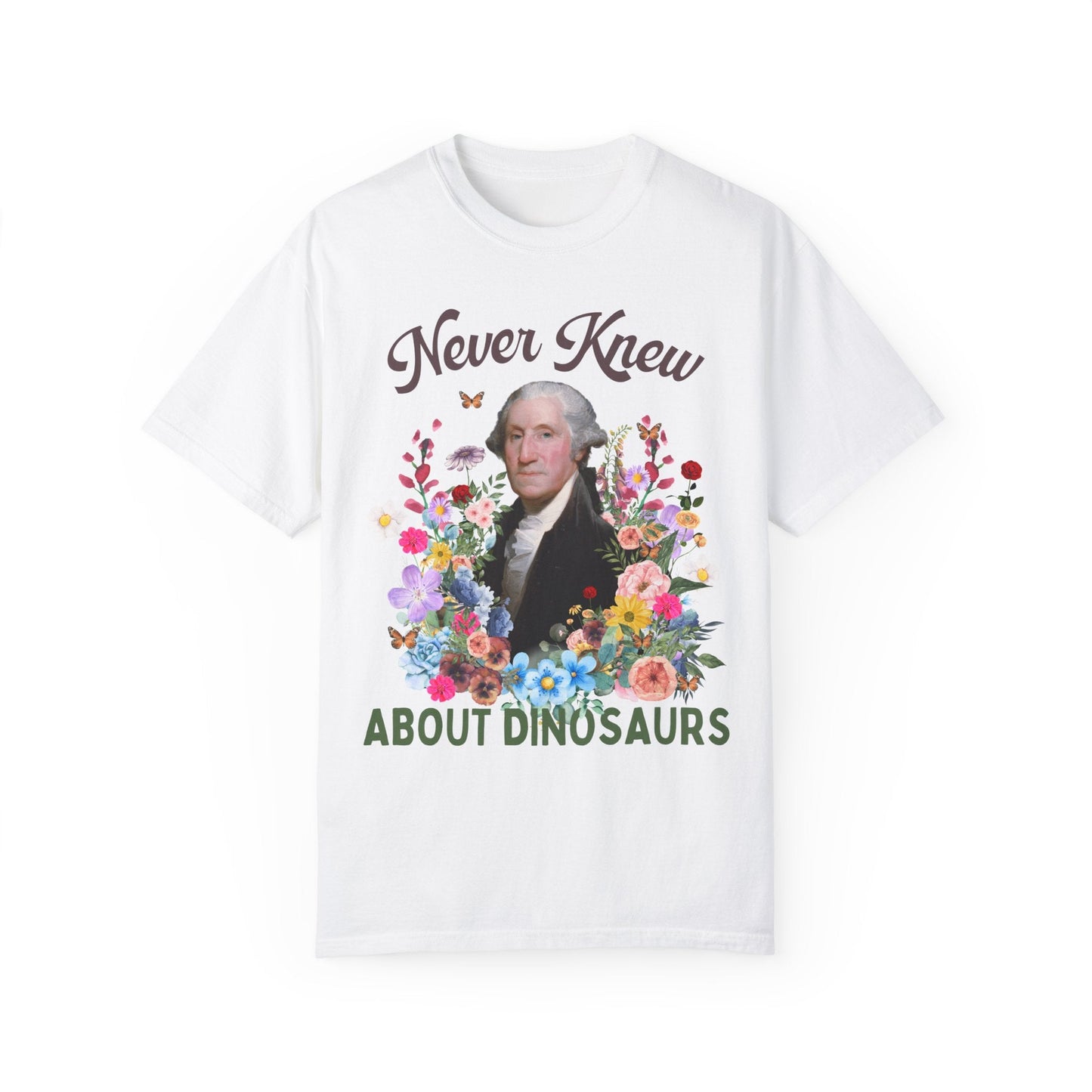 George Washinton Dinosars Tee