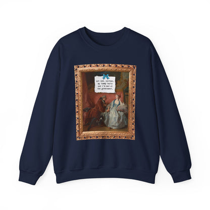 Art History Sweatshirt: My Tummy Hurts