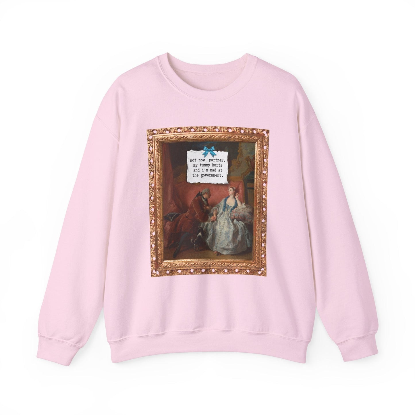 Art History Sweatshirt: My Tummy Hurts