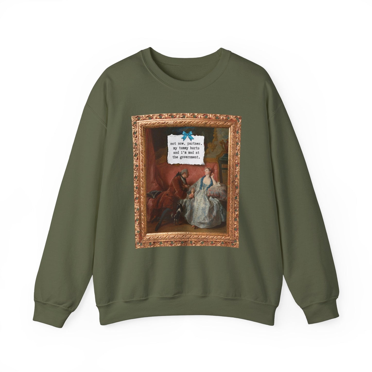 Art History Sweatshirt: My Tummy Hurts