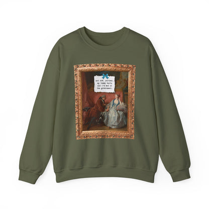 Art History Sweatshirt: My Tummy Hurts