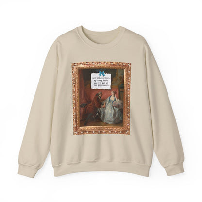 Art History Sweatshirt: My Tummy Hurts