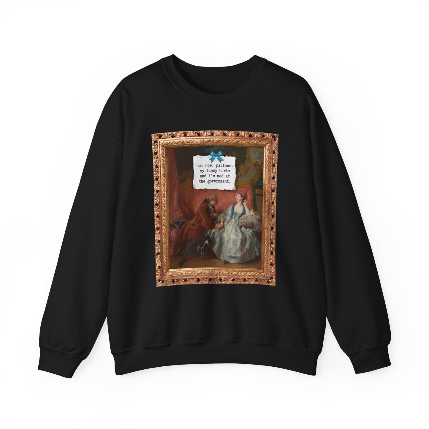 Art History Sweatshirt: My Tummy Hurts