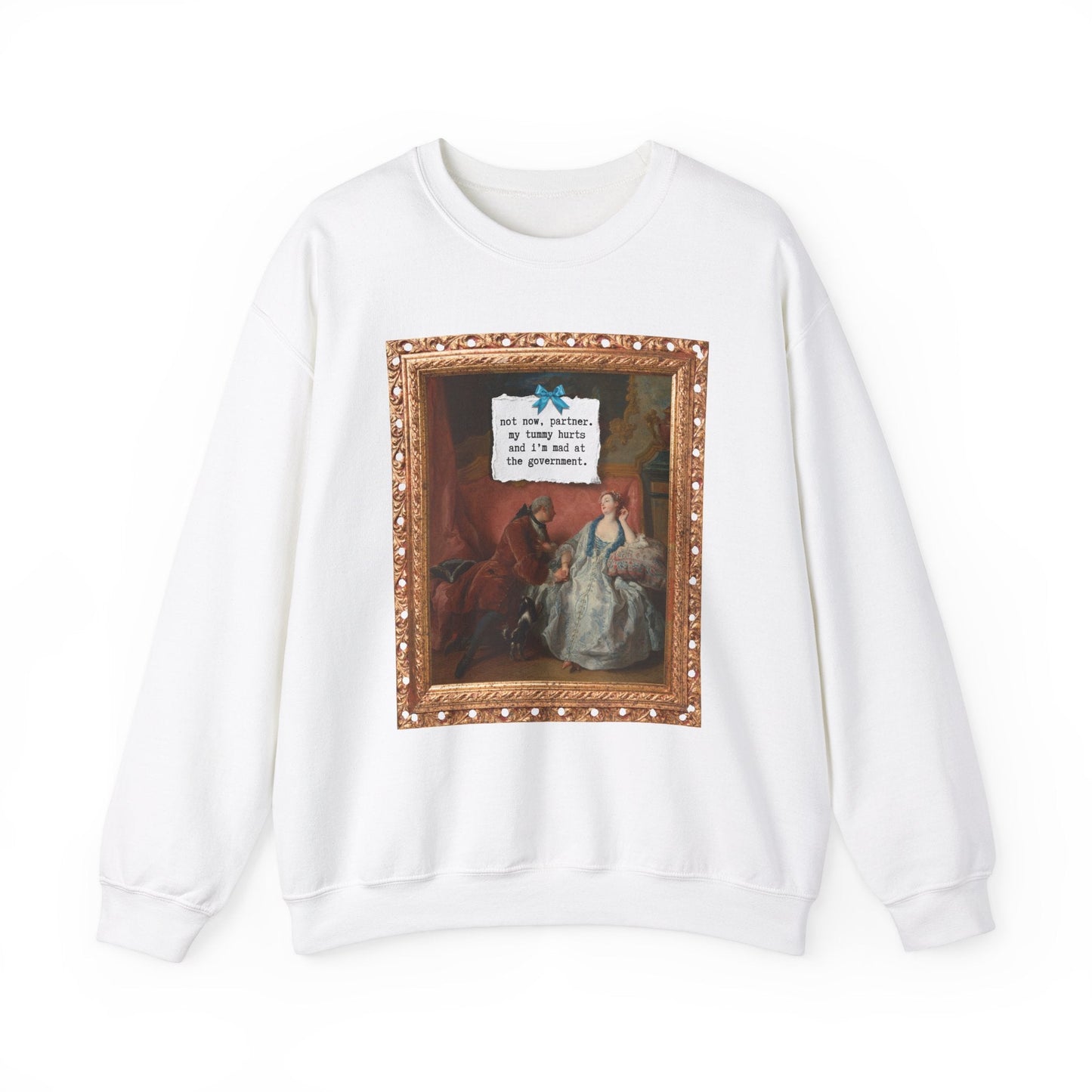 Art History Sweatshirt: My Tummy Hurts