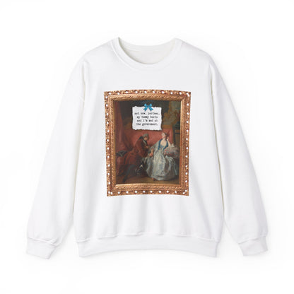 Art History Sweatshirt: My Tummy Hurts