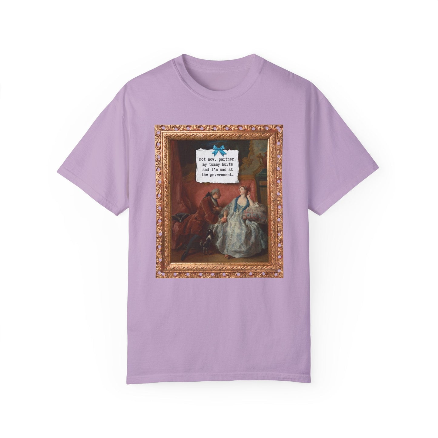 Art History Tee: My Tummy Hurts