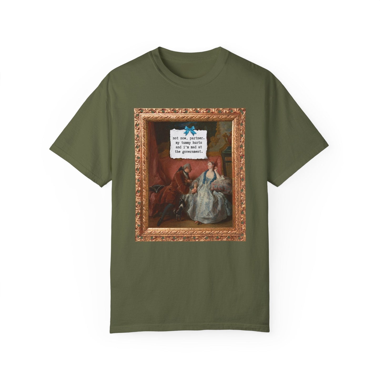 Art History Tee: My Tummy Hurts