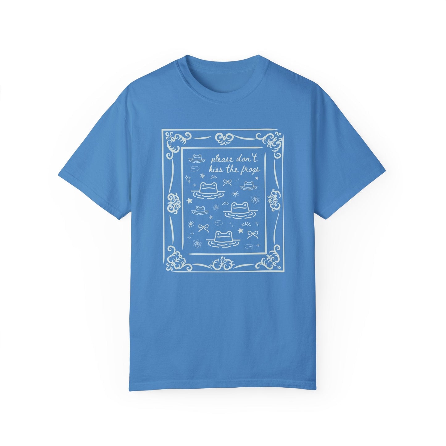 Funny Frog Lover Tee Shirt with Y2K Doodles