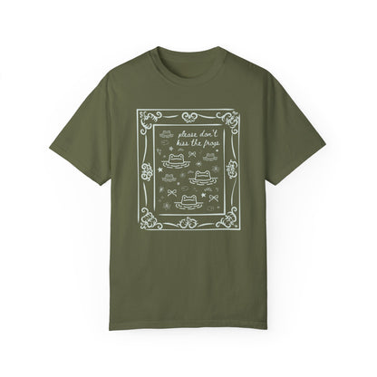 Funny Frog Lover Tee Shirt with Y2K Doodles