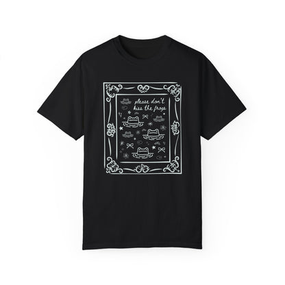 Funny Frog Lover Tee Shirt with Y2K Doodles