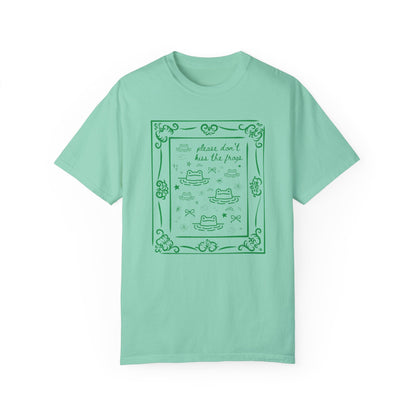 Funny Frog Lover Tee Shirt with Y2K Doodles