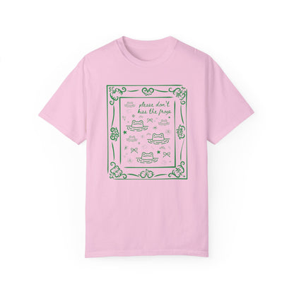 Funny Frog Lover Tee Shirt with Y2K Doodles