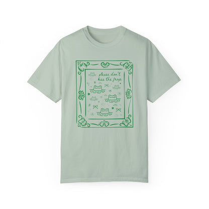 Funny Frog Lover Tee Shirt with Y2K Doodles
