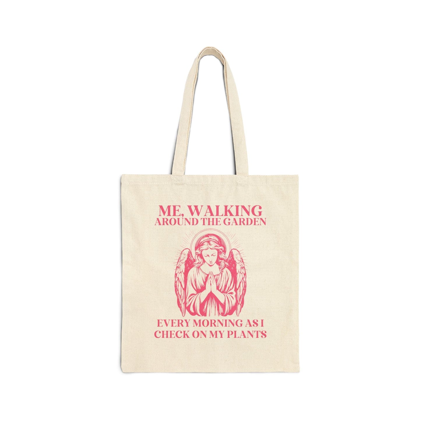 Funny Garden Angel Tote Bag