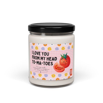 Funny Gardening Candle