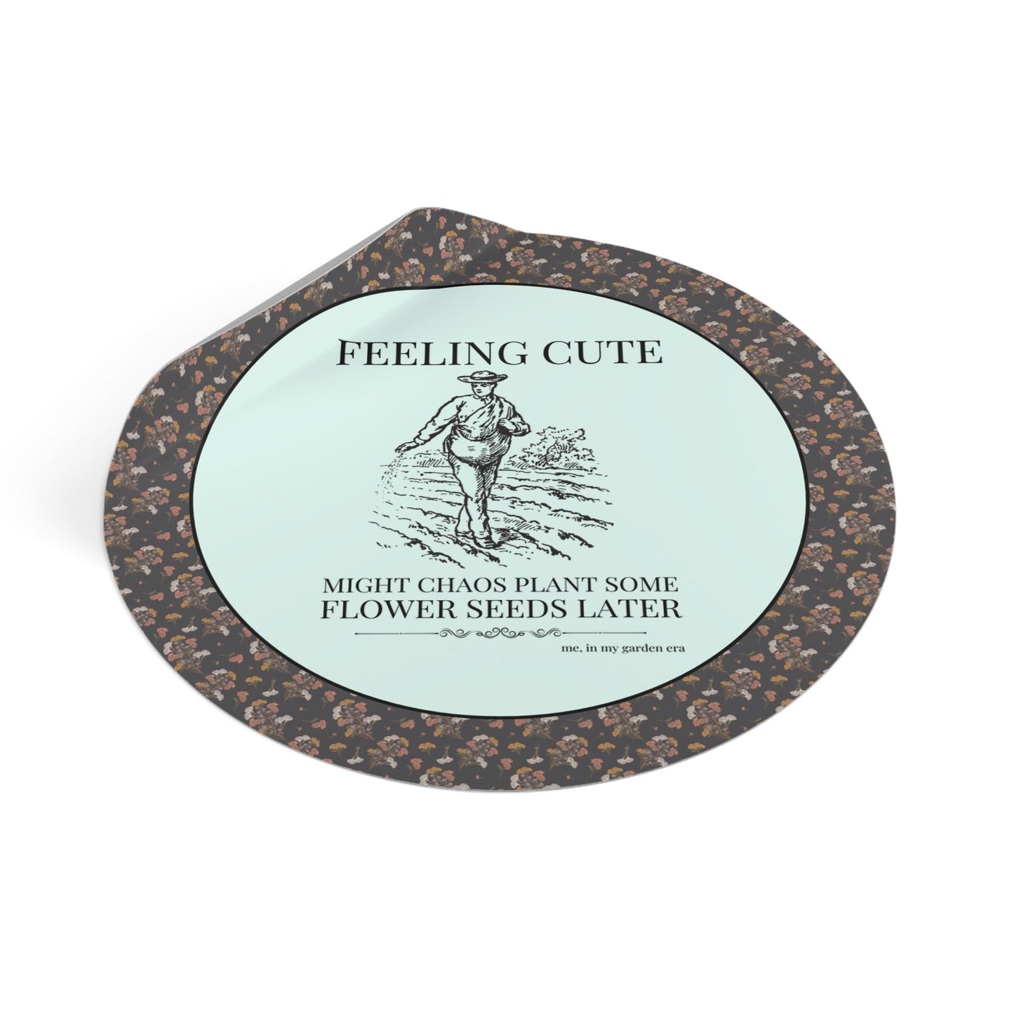 Funny Gardening Sticker