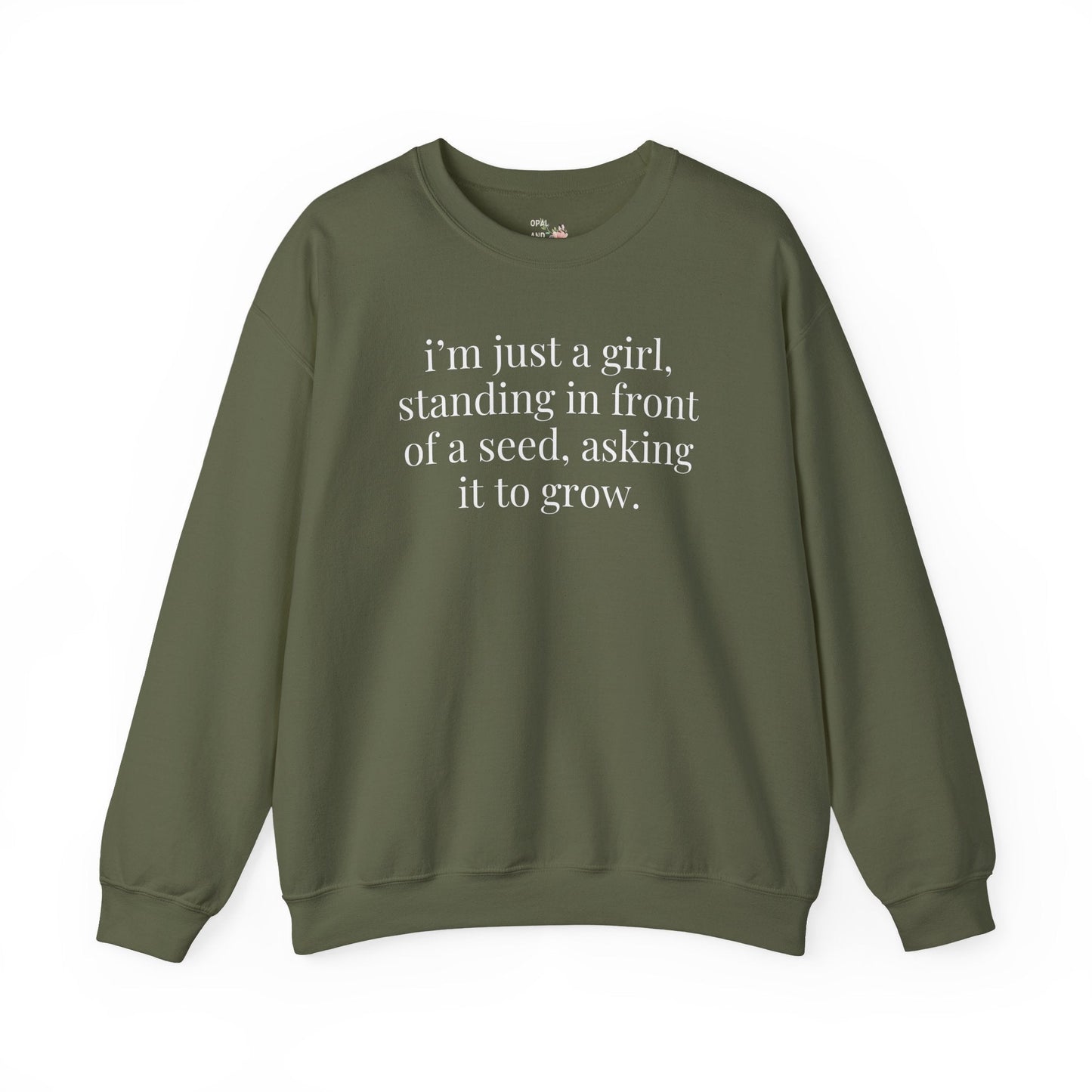 Funny Gardening Sweatshirt for Sister