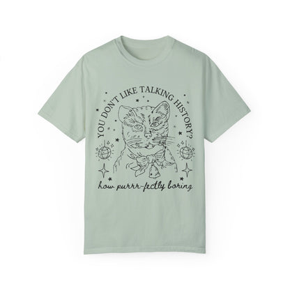 Funny History Cat Tee