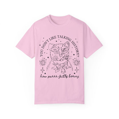Funny History Cat Tee